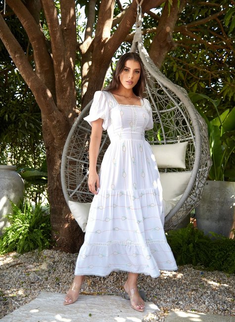 Vestido Midi Tecido Fino Vestido Esporte Fino Feminino Vestido